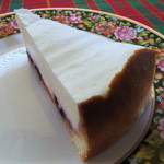 紅茶の店 青い空 - レアチーズケーキ