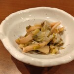 九州名物とめ手羽 - お通し