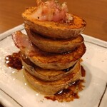 九州名物とめ手羽 - ベーコンじゃがバタワー