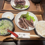 Gyuutan Ando Barueisuke Bisu - 上タン焼き定食1、5人前