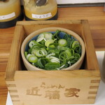 家系ラーメン 近藤家 - 青ねぎ 150円