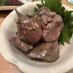 きはる - 白レバーを低温調理したもの