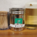 家系ラーメン 近藤家 - すりごまと酢