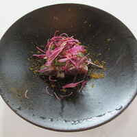 マダム・トキ - 神奈川県松輪産 鯖のマリネ リンゴと新芽のサラダ