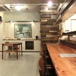 Bistro K - 店内のカウンター席の風景です