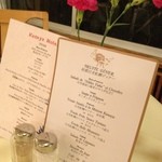 日光金谷ホテル - メニュー