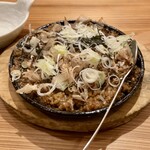 Sake To Sakana No Nukumori Yado Ofuro - イカの肝焼きの、残ったダシ+トッピングライス