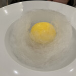 フランス料理 タンモア - デザート 　柚子とタイム、初日の出