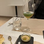 フランス料理 タンモア - 桂花陳酒と春の七草のかち割り氷