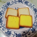 アンテノール - 料理写真:ラング・ド・シャ(ショコラ・シトロン)