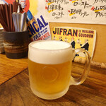 立飲・ビストロシン サンテ - 生ビール