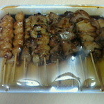鳥や - 焼き鳥三種（平成25年12月）