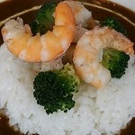 ギャラリーカフェ ヌノ - ランチのシーフードカレー