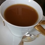 ギャラリーカフェ ヌノ - ブレンドコーヒーにフレッシュを入れて