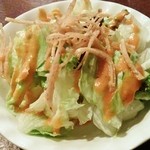 メキシコ料理店 エルパンチョ - セットのサラダ♪