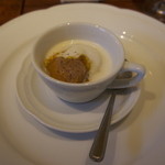 ラ・ボッテガ・ゴローザ - 菊いものスフォルマティーノフォアグラのコンフィ＆カブのクレーマ