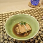 鮨 冨味 - あん肝の山椒煮