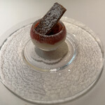 メイ - ❽フレッシュのいちご、フロマージュブランムース、イチゴのスープ、パイナップル、イチゴのアイスクリーム。