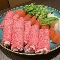 懐石 三田ばさら 別邸 - トマトすき焼き