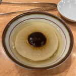 Tsuruya - 前菜（味噌大根〜ゆず風味）