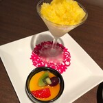 菜厨瑠 - ランチのデザート