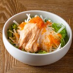 Tobikko Mentaiko Mayo Salad