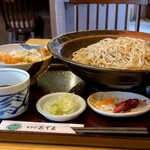 Kisoba Azuma - かつ丼セット(冷たいそば3玉)