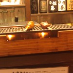 Sumibi yakitori enya - H25/10串焼き鳥とローソクで保温