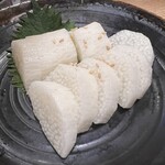 居酒屋革命 酔っ手羽 - 長芋わさび漬け