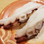 回転寿し トリトン - 北海たこ足。