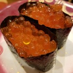 回転寿し トリトン - 北海道産いくら。
