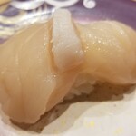 回転寿し トリトン - 北海道野付産生ほたて。