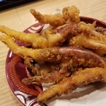 回転寿し トリトン - イカゲソ揚げ。