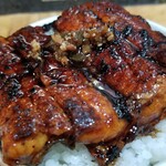 塩そば専門店 桑ばら - ホルモン出汁の塩と鰻丼の定食