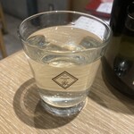 寿司トおでん にのや - 日本酒グラス。