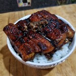 塩そば専門店 桑ばら - ホルモン出汁の塩と鰻丼の定食