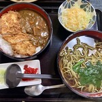 そば処 一庵 - カツカレーセット