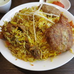 大阪ハラールレストラン - チキンビリヤニ