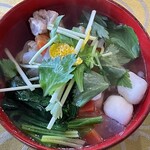 オオクサ - 我が家の雑煮は鵜飼商店の熟成本枯節で出汁をとります