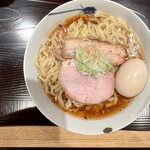 麺 みつヰ - 生姜そば/ 中太手揉み麺・大もり・味玉