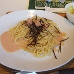 COCOKARA CAFE - イカと明太子のパスタ