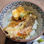 そば処 松涛庵 - 天丼せいろ御膳の天丼