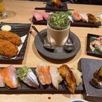 Sushi Sake Sakana Sugitama - すだち添え蟹 特玉 カニクリームコロッケも最高