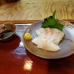 グリル モントン - 鯛の昆布じめ