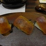 味あら井 - 煮鮑とカラスミ 神