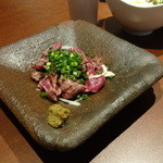 柳町 一刻堂 - 馬刺しの炙り(2013/12)
      