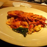 トラットリア フィオーレ - オマールエビ（ウニソース）(2013/12)