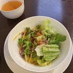 チャイニーズレストラン　凜 - セットのサラダ。