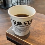 R.O.STAR - 食後のコーヒー、熱くて雑味無く美味い