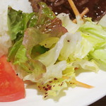 Kyoto Rose Cafe - ローズカフェプレートセット（サラダ、2013年12月）